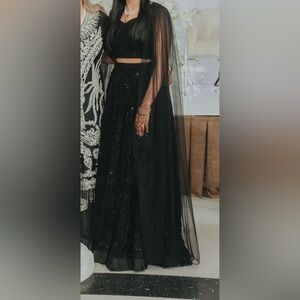 Black Lehenga